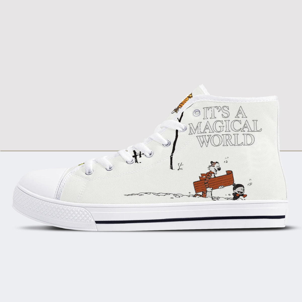 Best of Calvin High Top Canvas Shoes