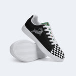 Unisex Metal Goat Print - Skateboard Sneakers