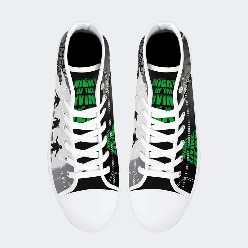 Unisex Horror-Druck - High Top Canvas