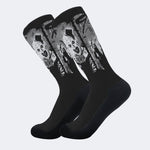 Unisex Horror Print - Crew Socks