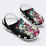 Unisex Vintage Rob Zombie Captain Spaulding Scary Clown What's The Matter Kio Print - Crocs