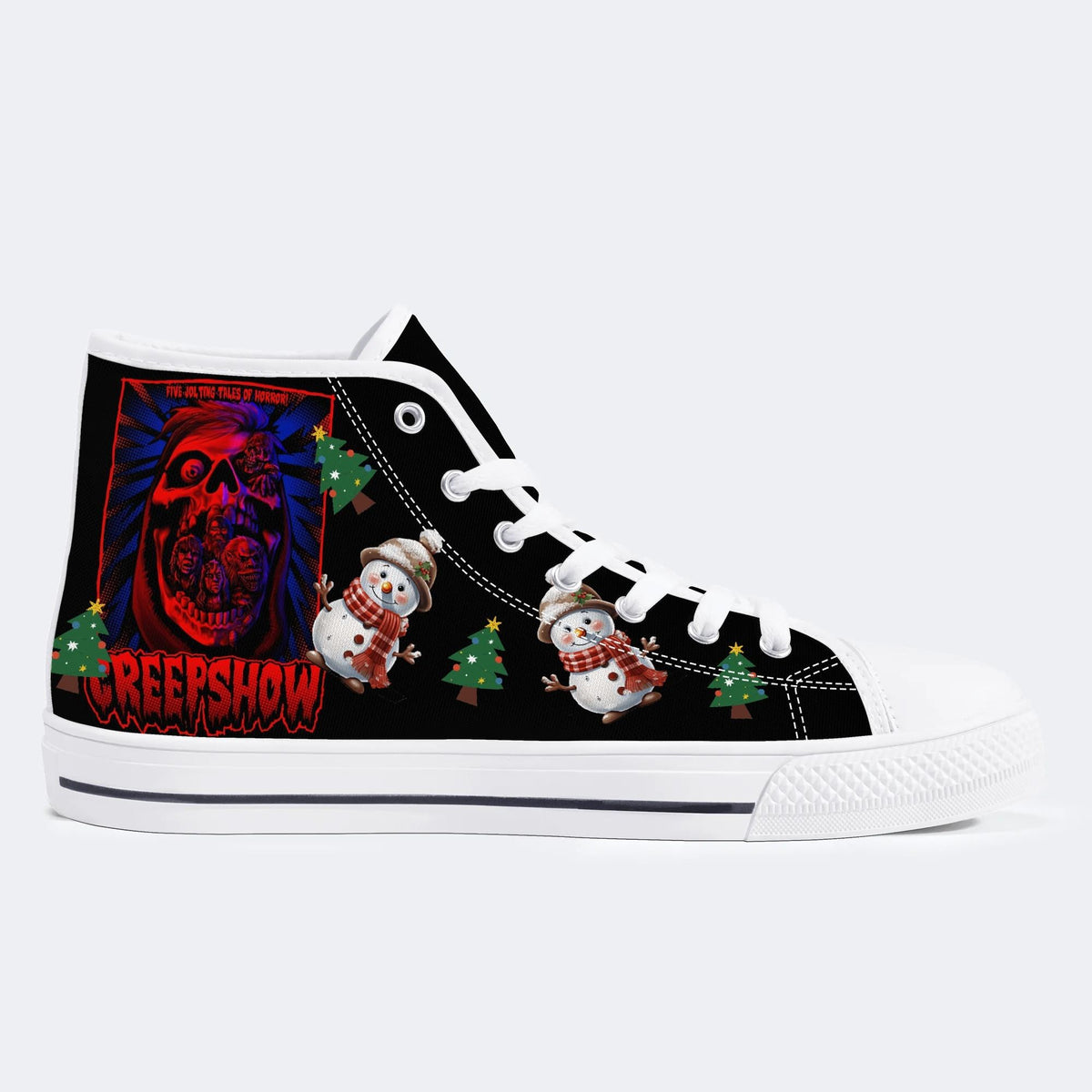 Unisex Horror Movies Print - High Top Canvas