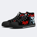 Horror Rabbit Run - High Top Canvas