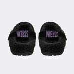 Horror Ghost Face - Fur Lined Slippers/Sandals