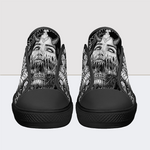 Cranial Extraction Skull Low Top Canvas Shoes