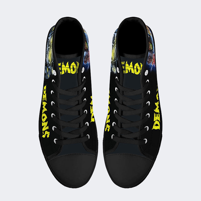 Unisex Horror - High Top aus Canvas