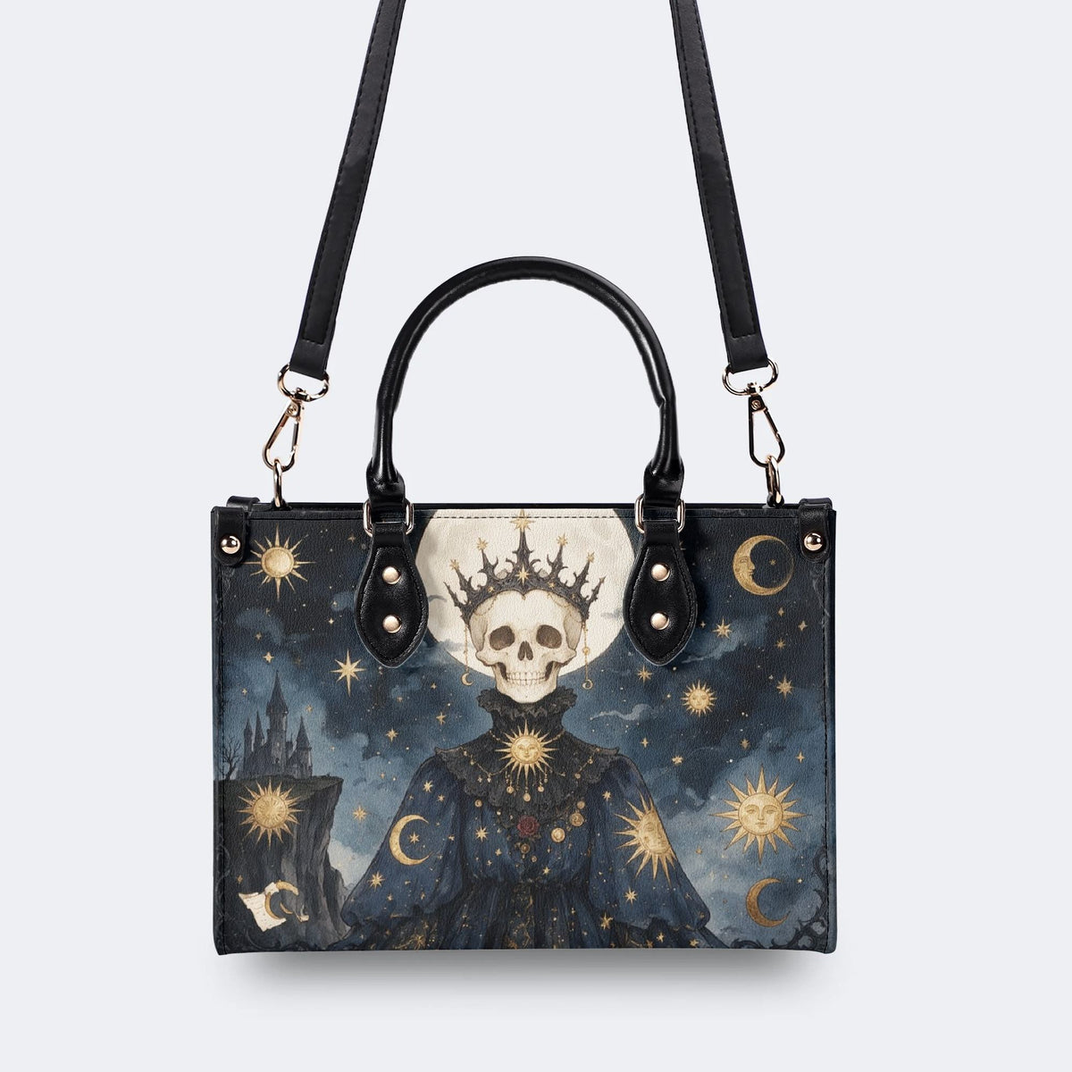 Skull Queen Print Handbag Factory Direct Sales