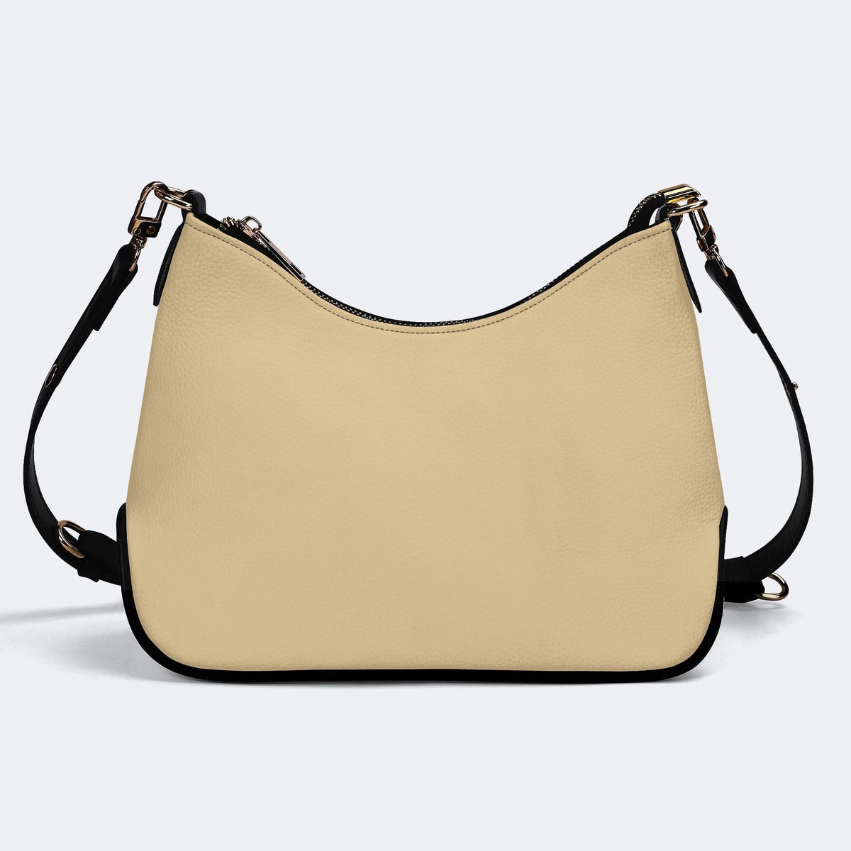 Green Death Moth Print - Leather Crossbody Bag