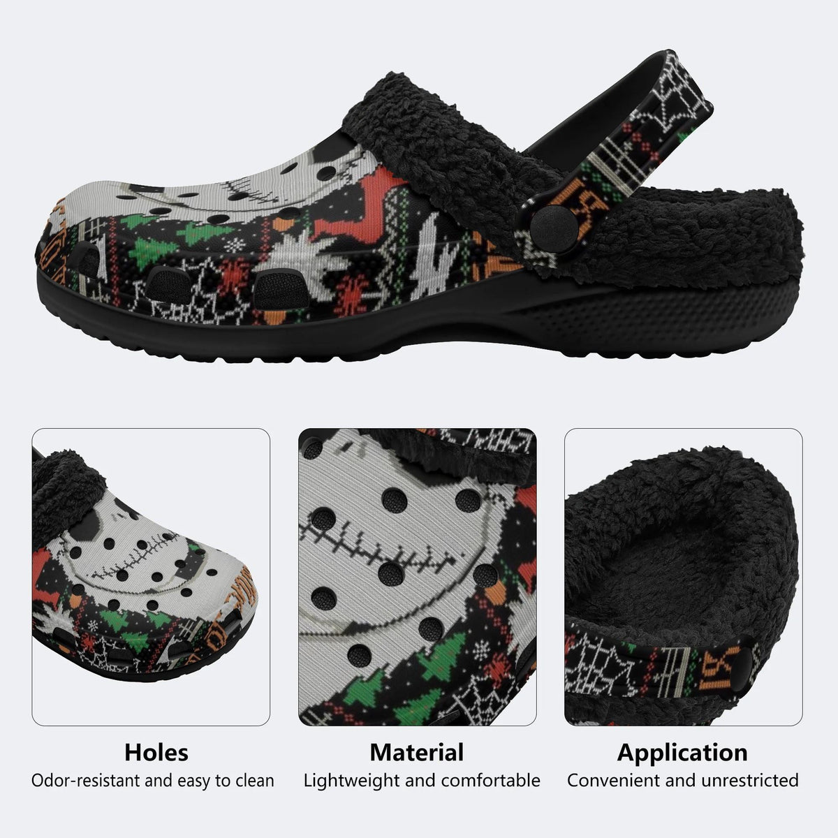 Gothmas Jack Knit - Fur Lined Slippers/Sandals