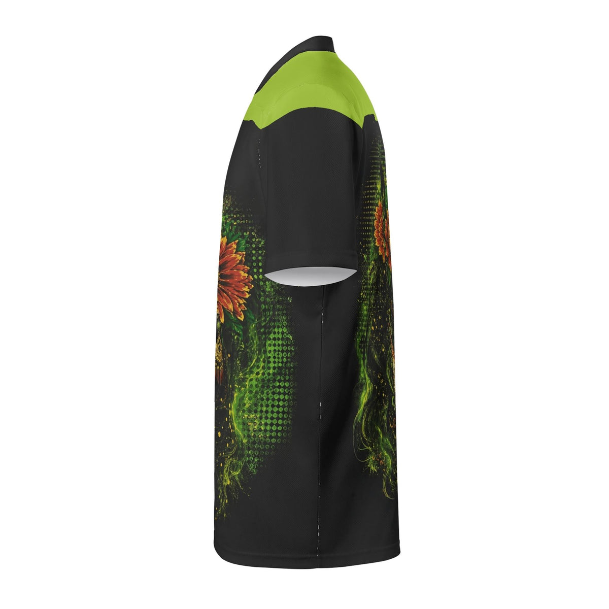 Sugar Skull Marigold Lady - Men's All Over Printing Rugby Jersey