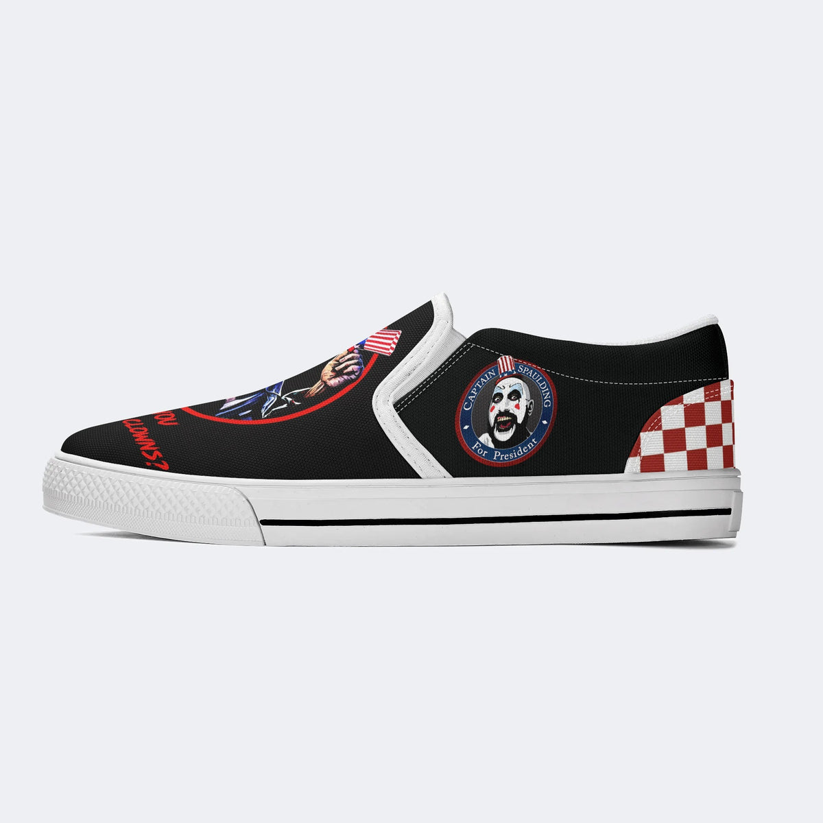 Horror Print - Slip On Shoes