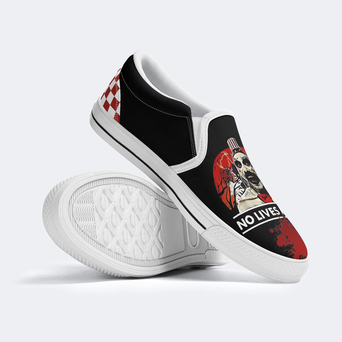 Horror Print - Slip On Shoes