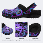 Moon Mandala - Fur Lined Slippers/Sandals