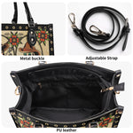 Traditional Tattoo Print - Leather Handbag