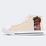 Flag Day High Top Canvas Shoes