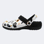 Spider Witch Pattern - Fur Lined Slippers/Sandals