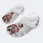 Unisex Horror Print - Fur Lined Slippers