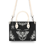 Death Moth Vintage Print - Handbag