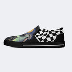 Halloween Horror Movies Print - Slip On Shoes