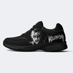 Unisex Black Metal Pinhead Print - Athletic Shoes