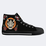 Horror Demon Print - High Top Canvas