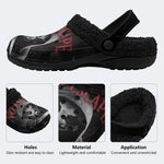 Grim Reaper No Escape - Fur Lined Slippers/Sandals