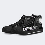 Horror Movie Vintage Graphic Print - High Top Canvas