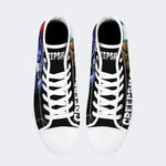Unisex Horror Movie Vintage Graphic Print - High Top Canvas