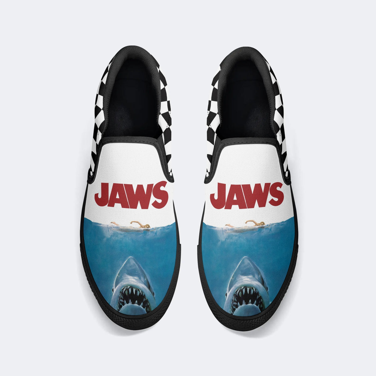 Quint's Shark Fishing Jaws Retro - Slip On Shoes