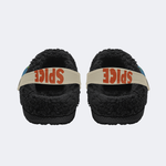 Halloween Print - Fur Lined Slippers