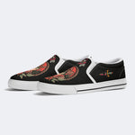 Cowboy Frog Print - Slip On Shoes
