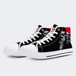 Horror Totenkopf Druck - High Top Canvas