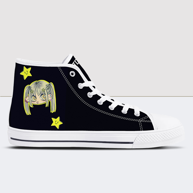 STAR High Top Canvas Shoes