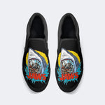 Shark Horror Movie Print - Slip On Shoes