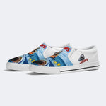 Jaws Movie Retro Print - Slip On Shoes