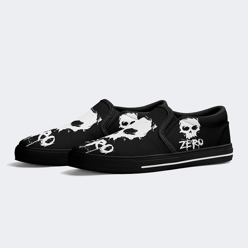 Zero Skull Art - Slip On Shoes