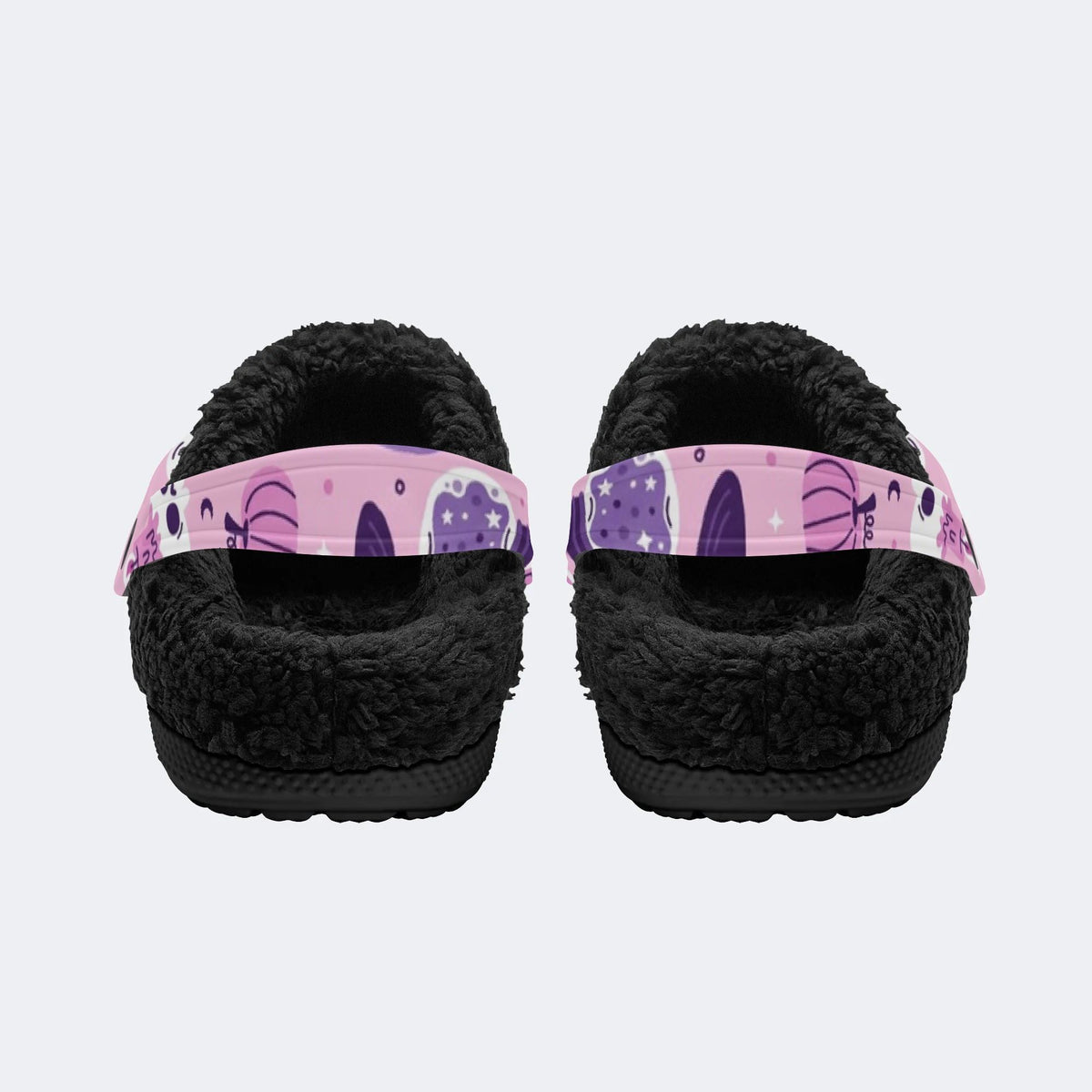 Pastel Witch Skull - Fur Lined Slippers/Sandals