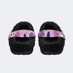 Pastel Witch Skull - Fur Lined Slippers/Sandals