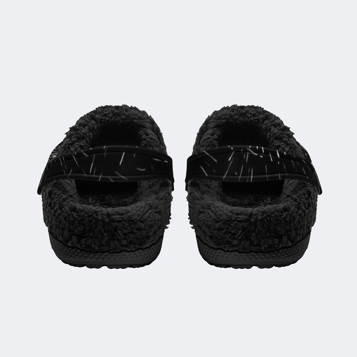 Skull Splash - Fur Lined Slippers/Sandals