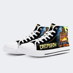 Horror Movie Vintage Graphic Print - High Top Canvas