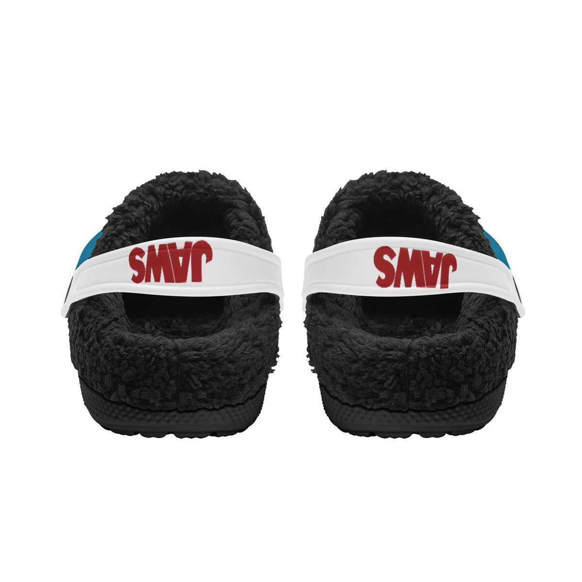 COUPLE SET-Quint's Shark Fishing Jaws - Fur Lined Slippers/Sandals