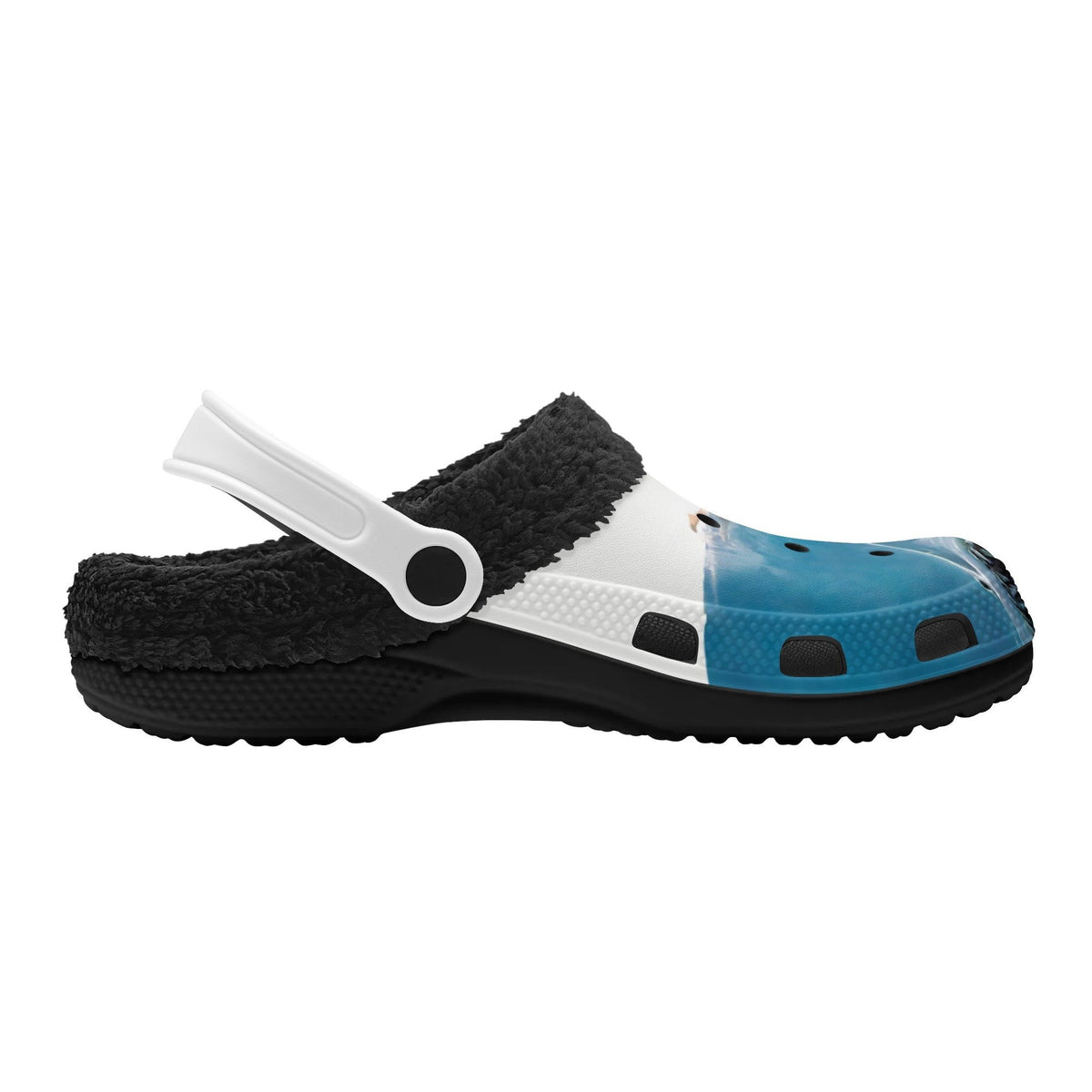 COUPLE SET-Quint's Shark Fishing Jaws - Fur Lined Slippers/Sandals
