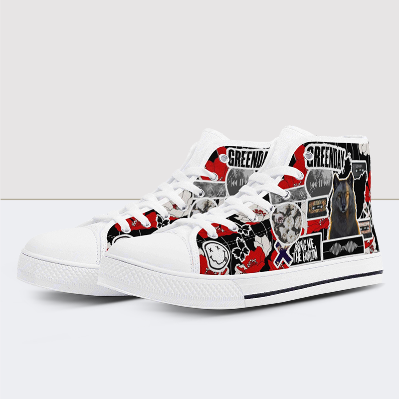 Bring Me The Horizon Print High Tops