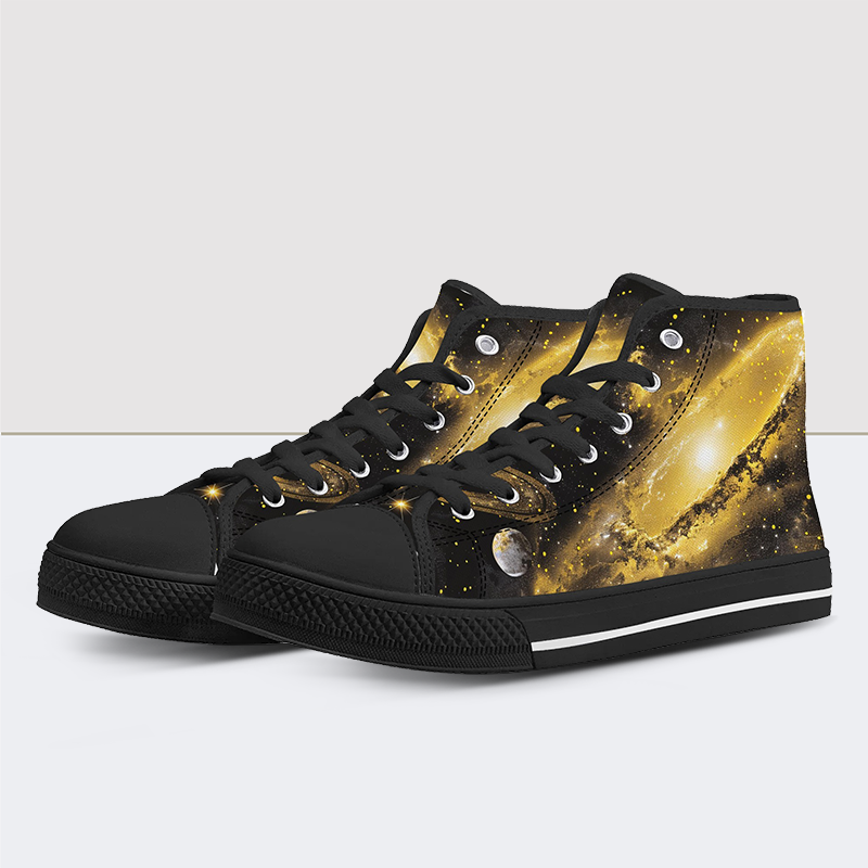 Baskets montantes Space Galaxy Gold