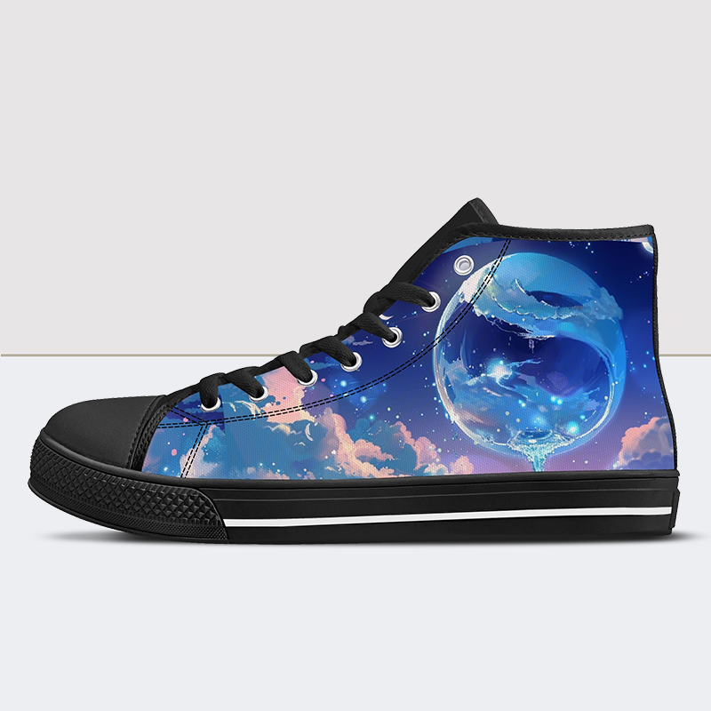 Starry Sky Tour Print High Tops