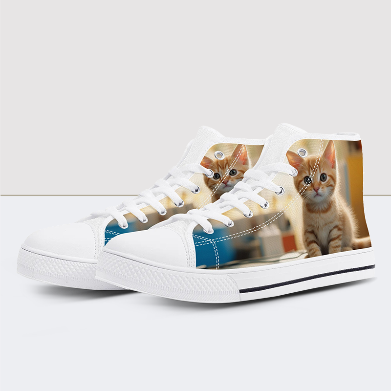 Chaussures à motif de chaton