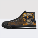 Skull Print High Tops