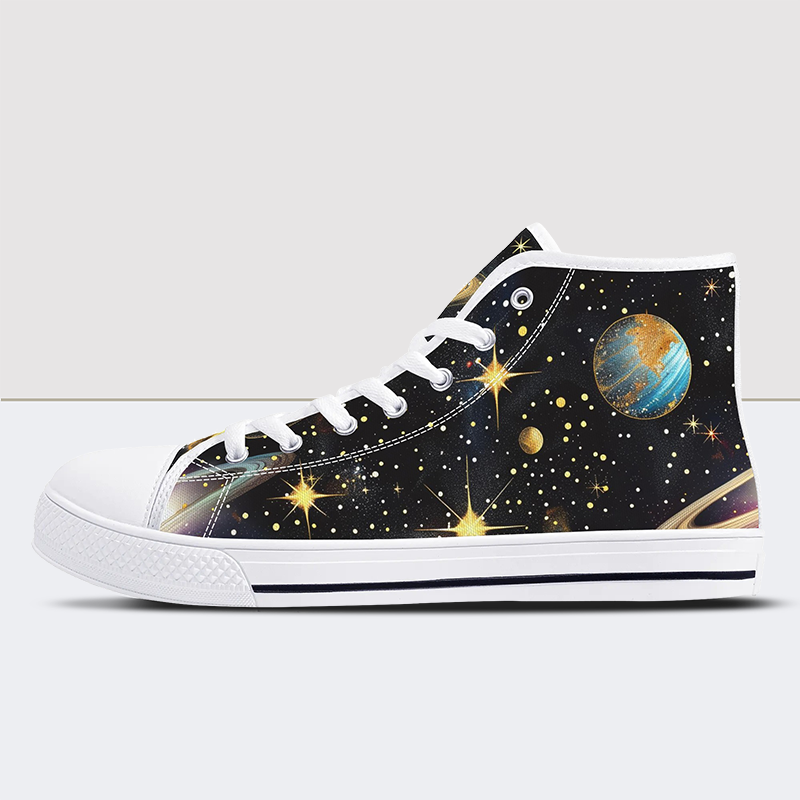 Baskets montantes Space Galaxy Gold