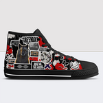 Bring Me The Horizon Print High Tops