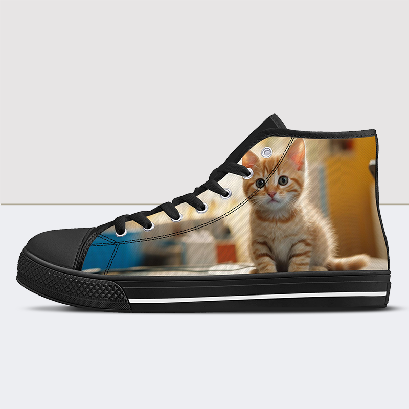 Chaussures à motif de chaton